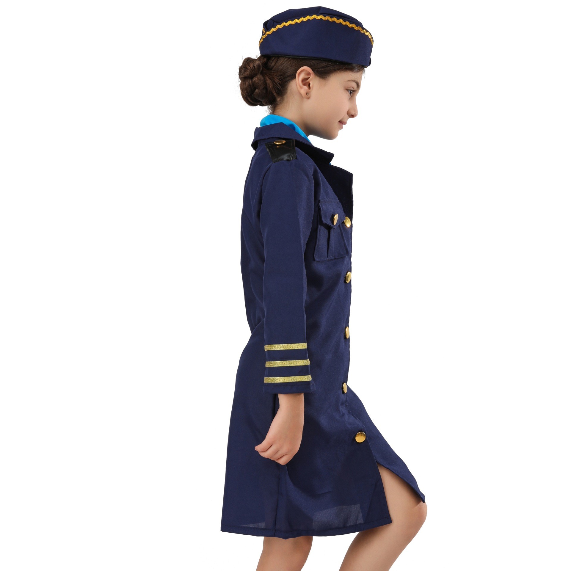 Stewardess performance costume6